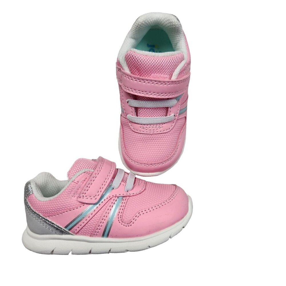 Simply Joys By Carters Toddler Barbiecore Pink Mesh Sneakers Size 6